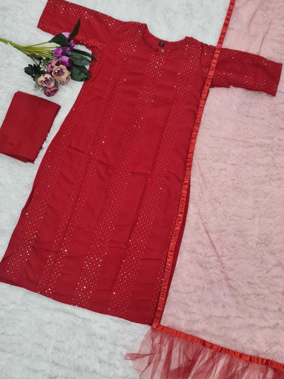 YNF REYON SMC RUHI SUITS & DRESSES WHOLESALE LADIES DRESSES EMBROIDERY SUITS MANUFACTURER              